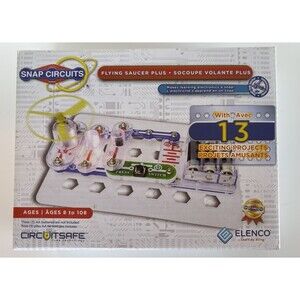 Snap Circuits Flying Saucer Plus Electric Project Kit